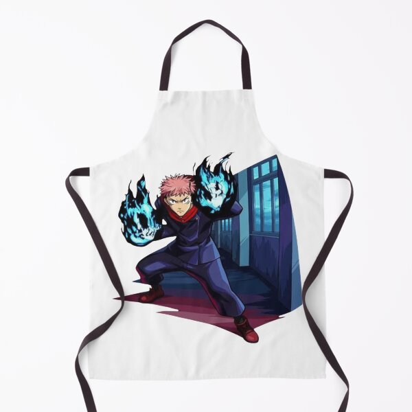 Item preview, The Divergent Fist Itadori Blue Flame designed and sold by The-Lone-Rodent.