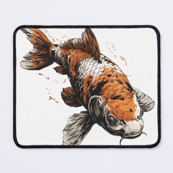 Item preview, Koi Fish T-Shirt Japanese Art Print Aquarium Gift Fish Lover designed and sold by Niche-Forge.