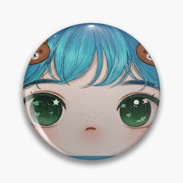 Item preview, Cute Blue haired Girl is Looking designed and sold by Ranasko.