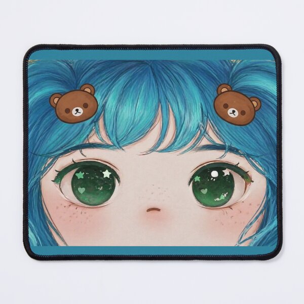 Item preview, Cute Blue haired Girl is Looking designed and sold by Ranasko.