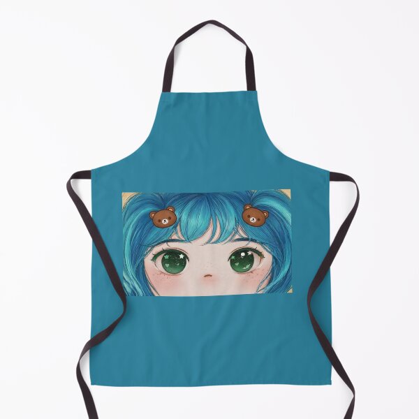 Item preview, Cute Blue haired Girl is Looking designed and sold by Ranasko.