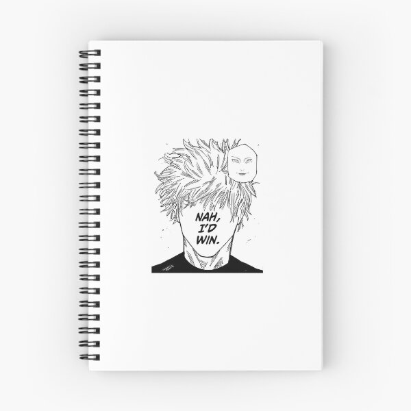 Item preview, Nah I’d Win Anime Manga Meme Art designed and sold by nyxium-art.