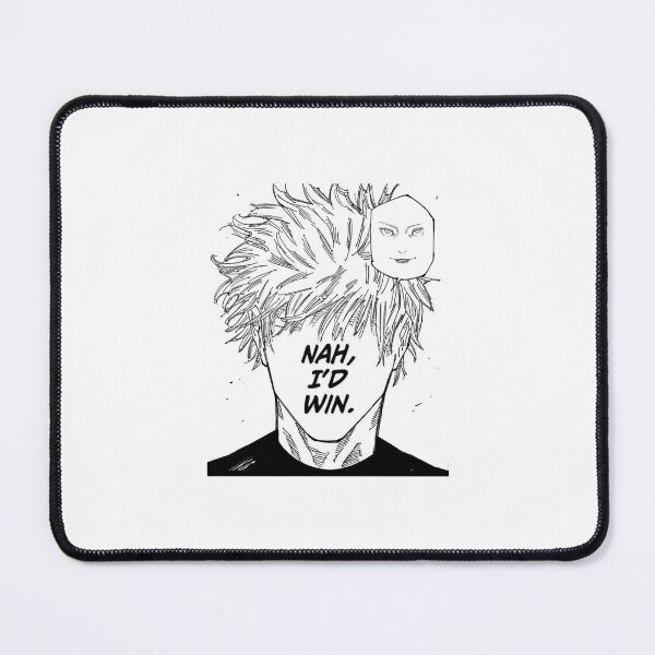 Item preview, Nah I’d Win Anime Manga Meme Art designed and sold by nyxium-art.