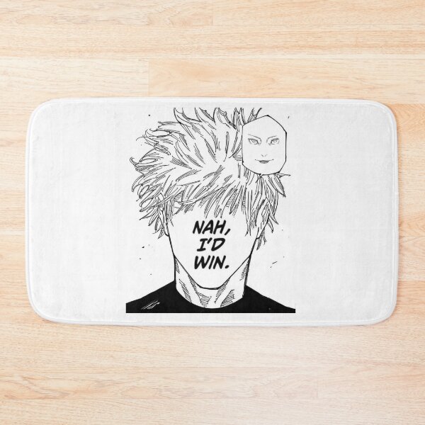 Item preview, Nah I’d Win Anime Manga Meme Art designed and sold by nyxium-art.