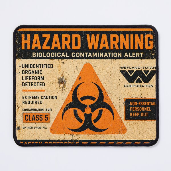 Item preview, LV-426 Hazard Warning designed and sold by PlanetBPop.