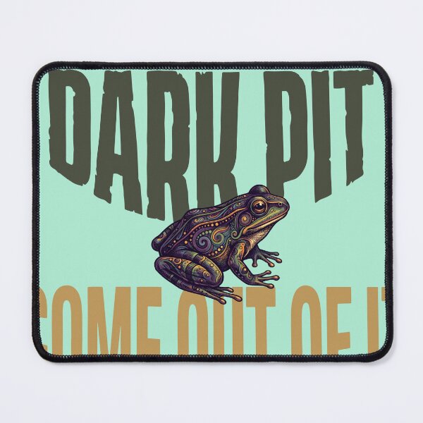 Item preview, Come Out of the Dark Pit Frog Motivational Vintage T-Shirt designed and sold by canvahub.