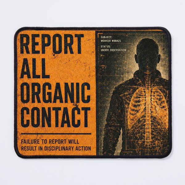 Item preview, Report All Organic Contact designed and sold by PlanetBPop.