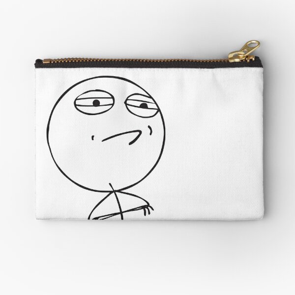 Le Me Memes Zipper Pouches For Sale Redbubble