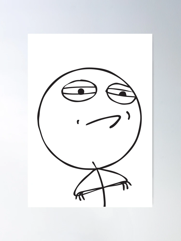 Meme face illustration, Internet troll Trollface Rage comic Internet meme,  face pack, culture, face, monochrome png