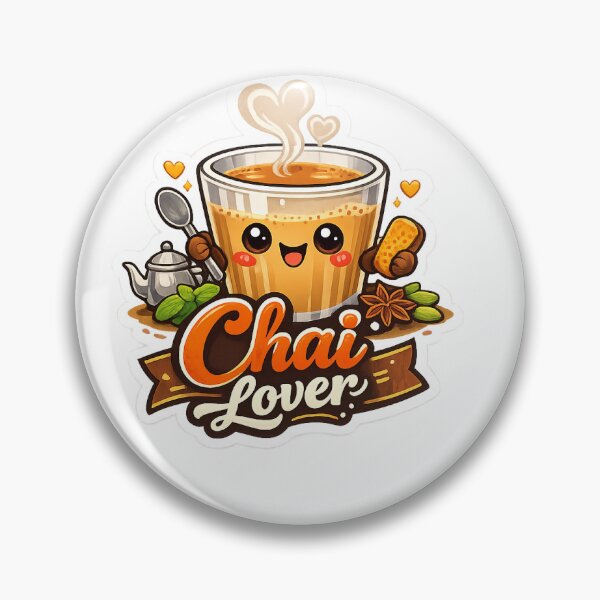 Item preview, Cute Chai Lover Sticker | Kawaii Tea Cup Aesthetic designed and sold by Ishratparween11.