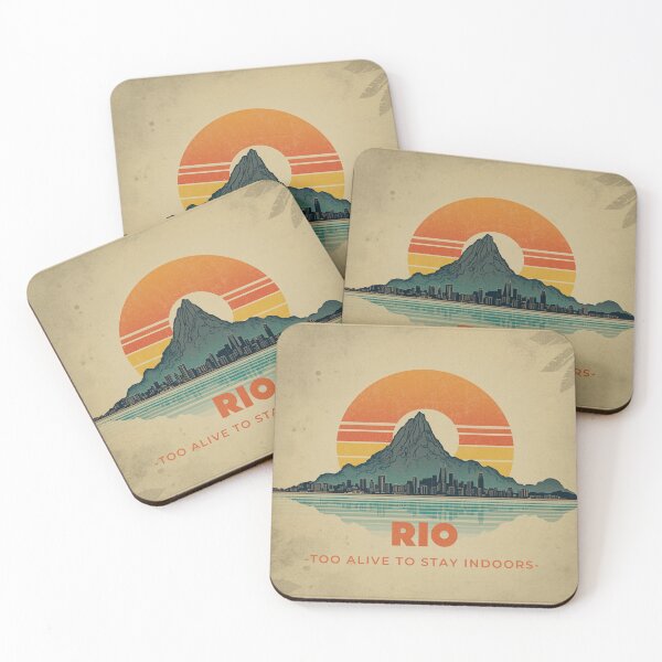 Item preview, RIO DE JANEIRO: Too Alive to Stay Indoors. [Flavor 1] designed and sold by Mildly Thriving Co..