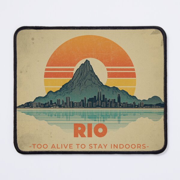 Item preview, RIO DE JANEIRO: Too Alive to Stay Indoors. [Flavor 1] designed and sold by Mildly Thriving Co..