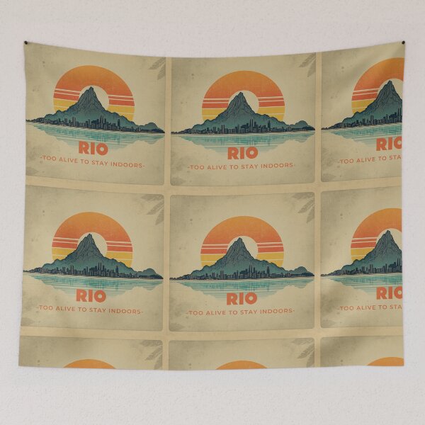 Item preview, RIO DE JANEIRO: Too Alive to Stay Indoors. [Flavor 1] designed and sold by Mildly Thriving Co..