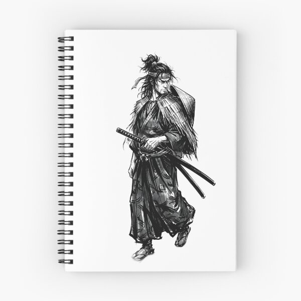 Item preview, Wandering Blade | Traditional Samurai Ink & Ronin Art designed and sold by OVERRIDESTUDIOS.