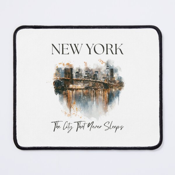 Item preview, A Watercolor Illustration of New York designed and sold by StudioRedKoala.
