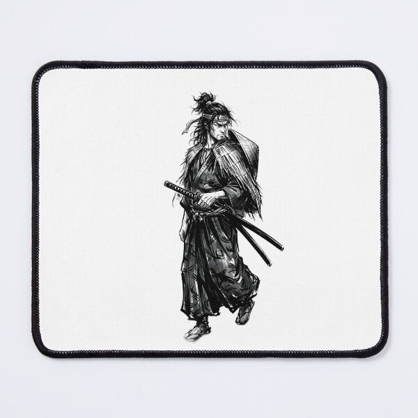 Item preview, Wandering Blade | Traditional Samurai Ink & Ronin Art designed and sold by OVERRIDESTUDIOS.
