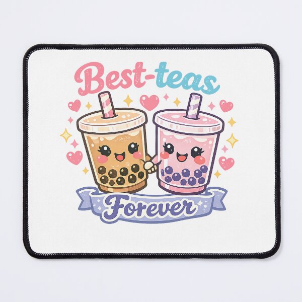 Item preview, Best‑teas Forever – Kawaii Bubble Tea Design designed and sold by mbmstores.