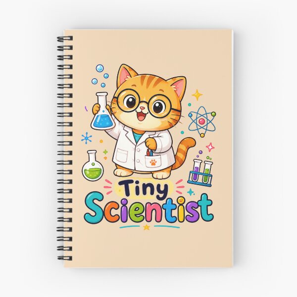 Item preview, Tiny Scientist Cat Cute Kawaii Science Lover Design designed and sold by Tidarat-27.