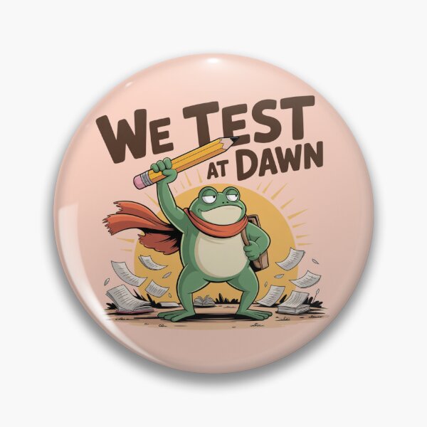 Item preview, FROG - WE TEST AT DAWN designed and sold by 123ks.