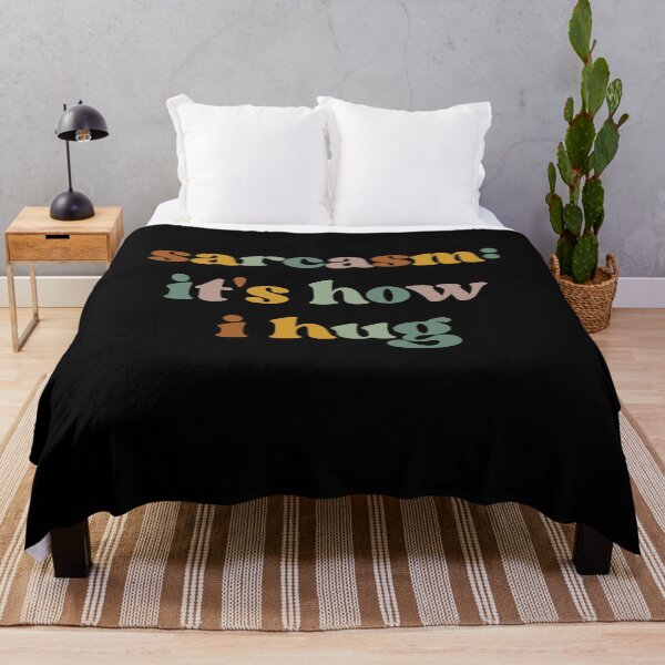 Item preview, Sarcasm: It's How I Hug Shirt Funny Mom designed and sold by faridman.