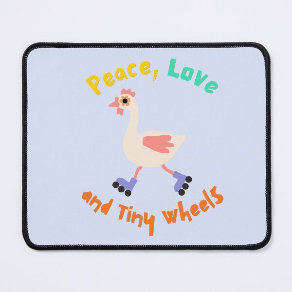 Item preview, Peace, Love and Tiny Wheels designed and sold by Ranasko.