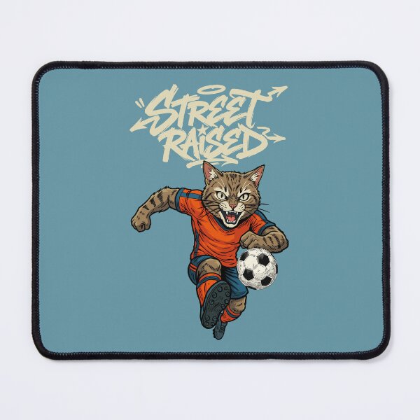 Item preview, Street Raised Soccer Cat designed and sold by CARPIO Creations.