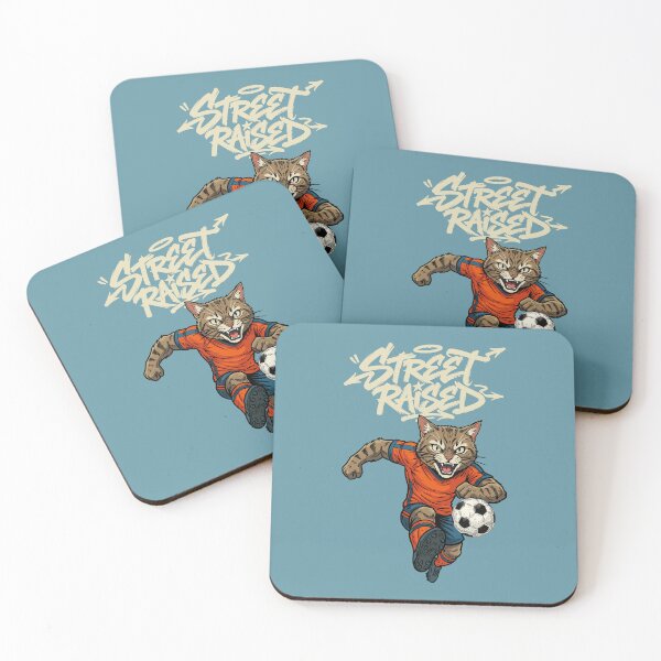 Item preview, Street Raised Soccer Cat designed and sold by CARPIO Creations.