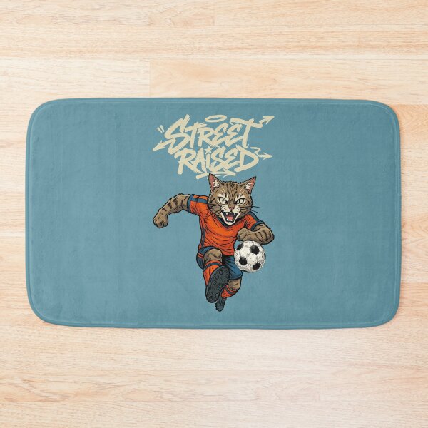 Item preview, Street Raised Soccer Cat designed and sold by CARPIO Creations.