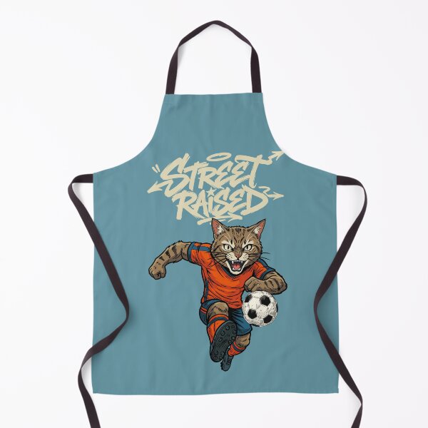 Item preview, Street Raised Soccer Cat designed and sold by CARPIO Creations.