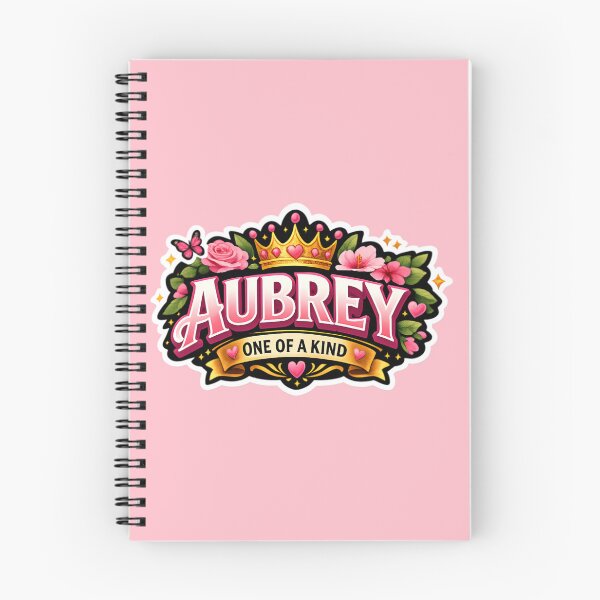 Item preview, Aubrey Personalized Floral Crown Name Art designed and sold by Zayn Studio.