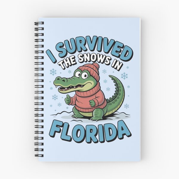 Item preview, Crocodile - I Survived The Snows In Florida designed and sold by 123ks.