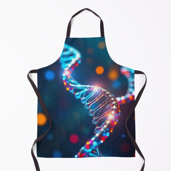 Item preview, DNA strand on multicolored blurred background designed and sold by RAISC.