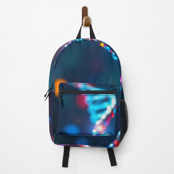 Item preview, DNA strand on multicolored blurred background designed and sold by RAISC.