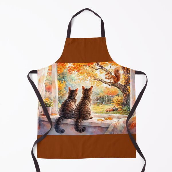 Item preview, Cats Watching a Squirrel designed and sold by cuprum.