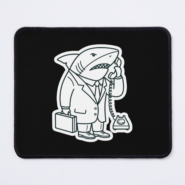 Item preview, The Business Shark designed and sold by LineArtUniverse.