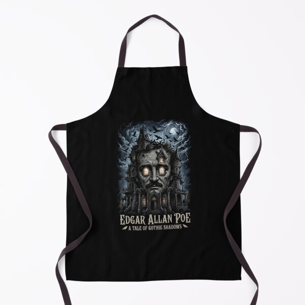Item preview, Edgar Allan Poe A Tale of Gothic Shadows Haunted House Design designed and sold by Fenay Designs.