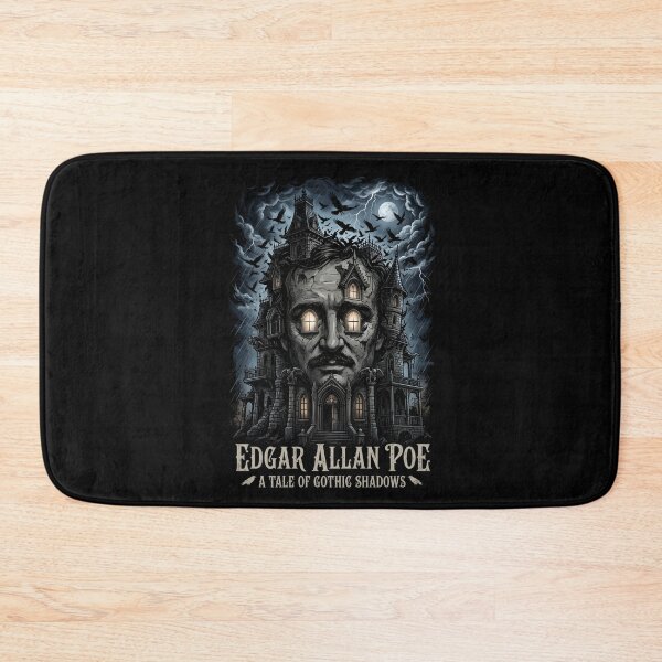 Item preview, Edgar Allan Poe A Tale of Gothic Shadows Haunted House Design designed and sold by Fenay Designs.