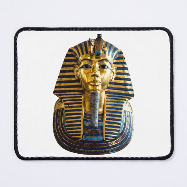 Item preview, Tutankhamun Mask – Ancient Egyptian Golden Pharaoh Art designed and sold by GulfSignature.