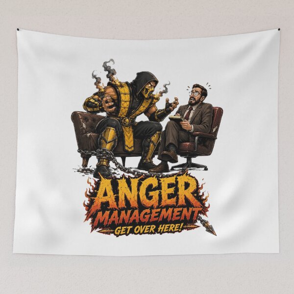 Item preview, Anger Management Get Over Here MK designed and sold by Fashvora.