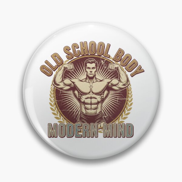 Item preview, OLD SCHOOL BODY. MODERN MIND. designed and sold by MaciejErdon.