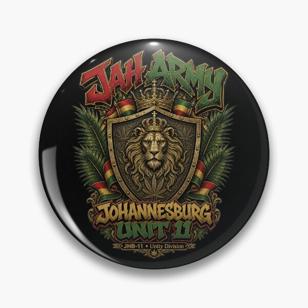 Item preview, JAH ARMY JOHANNESBURG Unit 11 designed and sold by SavvyEarth.