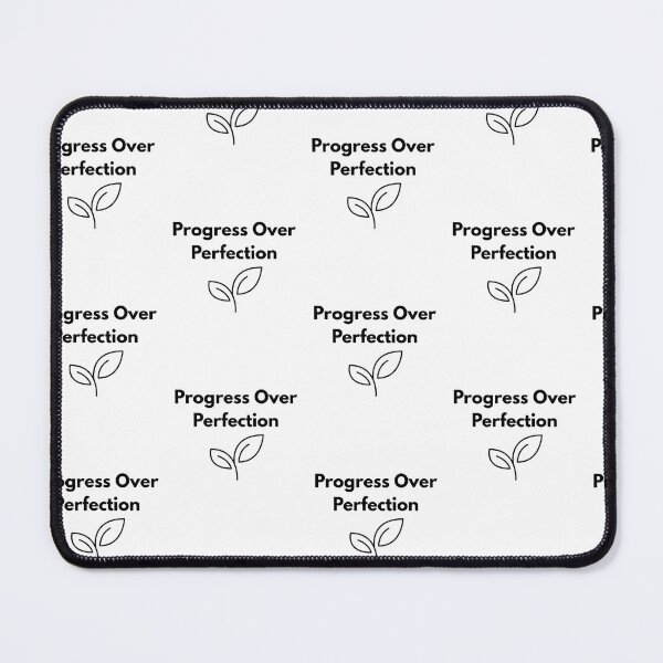 Item preview, Progress Over Perfection - Minimalist Growth Mindset designed and sold by SimpleByAnna.