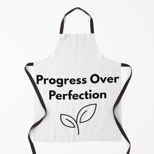 Item preview, Progress Over Perfection - Minimalist Growth Mindset designed and sold by SimpleByAnna.