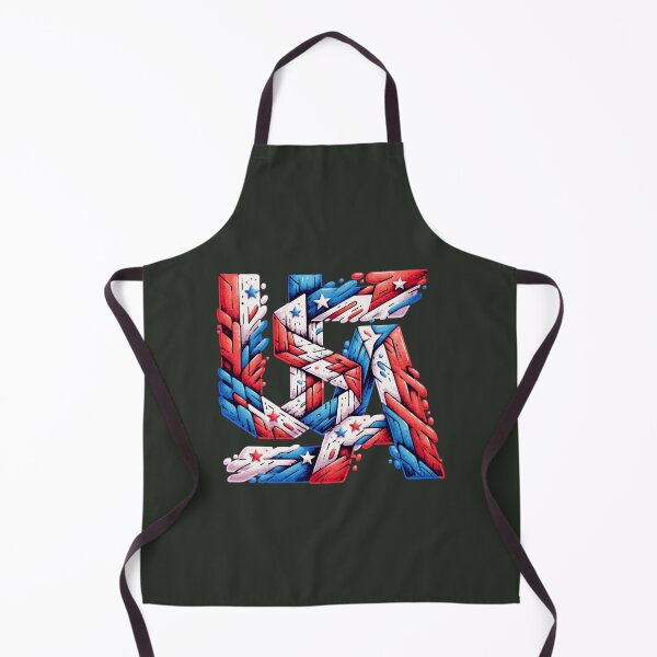Item preview, American Flag USA 4th of July Graphic T-Shirt – Artistic Design with a Cubist Gift designed and sold by maxiprom.