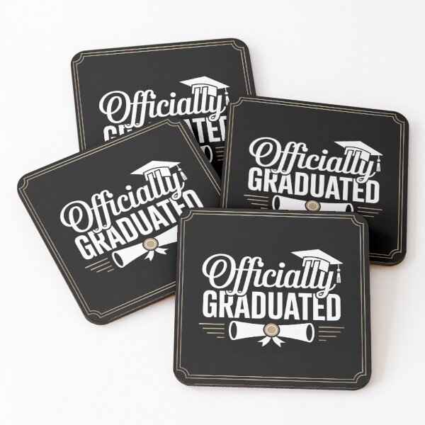 Item preview, Officially Graduated – Cap and Diploma Design designed and sold by ABLAT-CREATIONS.