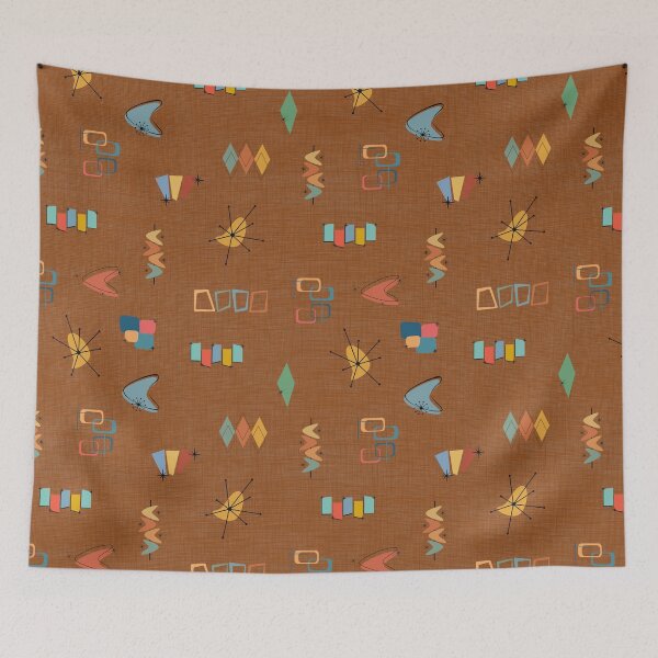 Item preview, Mid Century Modern Textured Brown designed and sold by KSimpson838.