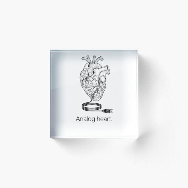 Item preview, Analog Heart – The Clockwork Pulse of Existence designed and sold by CalmFrameArt.