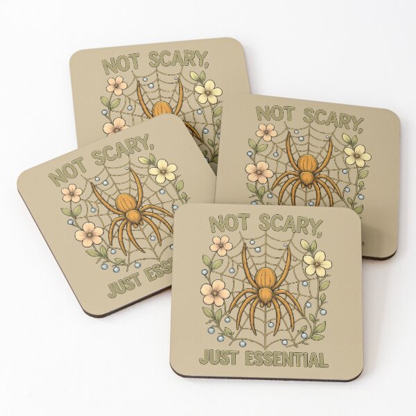 Item preview, Not Scary Just Essential Spider Botanical Design designed and sold by ChirpInc.