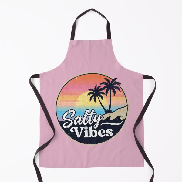 Item preview, Salty Vibes Beach Lover Ocean Summer Vacation Tropical Sunset Surfing Paradise designed and sold by Covent Vaughn.