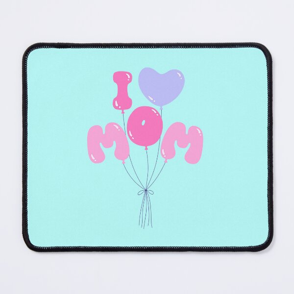 Item preview, I Love Mom Balloons, Mother's Day designed and sold by creativerooney.